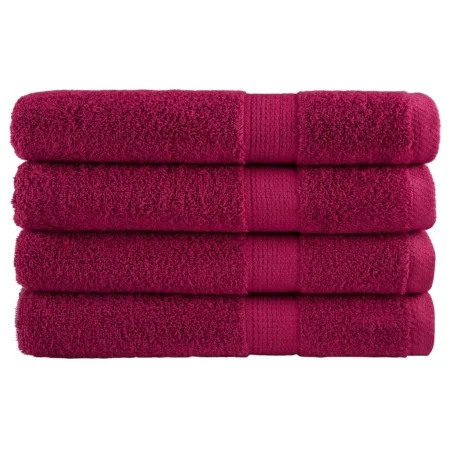 Toallas de sauna SOLUND 4 unidades burdeos 80x200 cm 600 gsm de , Toallas - Ref: Foro24-137219, Precio: 75,33 €, Descuento: %