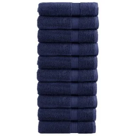 Toallas de baño SOLUND 10 uds azul marino 100x150 cm 600 gsm de , Toallas - Ref: Foro24-137265, Precio: 186,97 €, Descuento: %