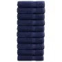 Toallas de baño SOLUND 10 uds azul marino 100x150 cm 600 gsm de , Toallas - Ref: Foro24-137265, Precio: 186,97 €, Descuento: %