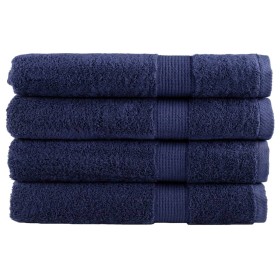 Toallas de sauna SOLUND 4 uds azul marino 80x200 cm 600 gsm de , Toallas - Ref: Foro24-137267, Precio: 83,90 €, Descuento: %
