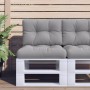 Cojín para sofá de palets tela gris 50x40x12 cm de , Cojines para sillas y sofás - Ref: Foro24-360536, Precio: 23,24 €, Descu...