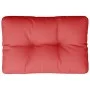 Cojín para sofá de palets de tela rojo 50x40x12 cm de , Cojines para sillas y sofás - Ref: Foro24-360541, Precio: 18,23 €, De...