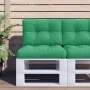 Cojín para sofá de palets tela verde 60x40x12 cm de , Cojines para sillas y sofás - Ref: Foro24-360562, Precio: 23,78 €, Desc...