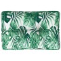 Cojín para palés tela estampado de hojas 60x40x12 cm de , Cojines para sillas y sofás - Ref: Foro24-360569, Precio: 22,07 €, ...