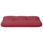 Cojín para sofá de palets de tela rojo tinto 70x40x12 cm de , Cojines para sillas y sofás - Ref: Foro24-360588, Precio: 28,34...