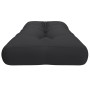 Cojín para sofá de palets de tela negro 120x40x12 cm de , Cojines para sillas y sofás - Ref: Foro24-360630, Precio: 38,94 €, ...