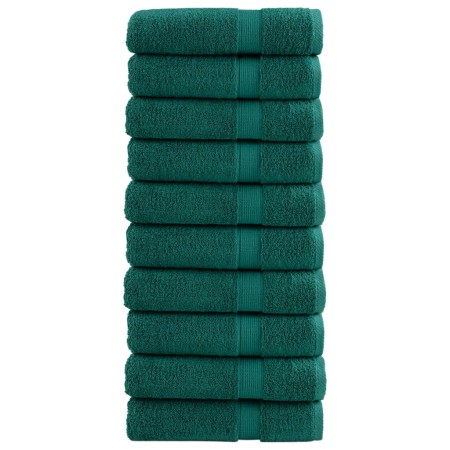 Toallas de ducha SOLUND 10 unidades verde 70x140 cm 600 gsm de , Toallas - Ref: Foro24-137334, Precio: 111,93 €, Descuento: %