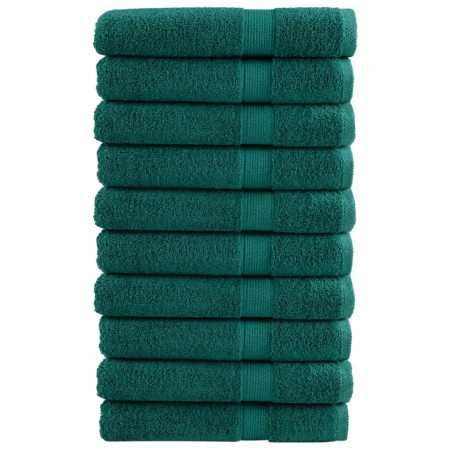 Toallas premium SOLUND 10 unidades verde 100x200 cm 600 gsm de , Toallas - Ref: Foro24-137343, Precio: 212,97 €, Descuento: %