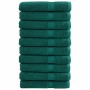Toallas premium SOLUND 10 unidades verde 100x200 cm 600 gsm de , Toallas - Ref: Foro24-137343, Precio: 212,97 €, Descuento: %