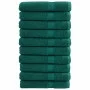 Toallas premium SOLUND 10 unidades verde 100x200 cm 600 gsm de , Toallas - Ref: Foro24-137343, Precio: 229,59 €, Descuento: %