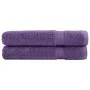 Toallas de sauna SOLUND 2 unidades morado 80x200 cm 600 gsm de , Toallas - Ref: Foro24-137362, Precio: 40,09 €, Descuento: %