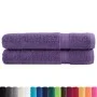 Toallas de sauna SOLUND 2 unidades morado 80x200 cm 600 gsm de , Toallas - Ref: Foro24-137362, Precio: 40,09 €, Descuento: %