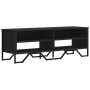 Mueble de TV madera de ingeniería negro 122x34x41 cm de , Muebles TV - Ref: Foro24-848569, Precio: 62,58 €, Descuento: %