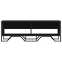 Mueble de TV madera de ingeniería negro 122x34x41 cm de , Muebles TV - Ref: Foro24-848569, Precio: 62,58 €, Descuento: %