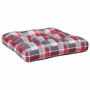 Cojines para palets 2 unidades tela a cuadros rojos de , Cojines para sillas y sofás - Ref: Foro24-360658, Precio: 36,54 €, D...