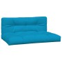 Cojines para palets 2 unidades tela azul de , Cojines para sillas y sofás - Ref: Foro24-360737, Precio: 76,77 €, Descuento: %