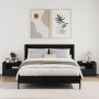 Mesitas de noche de pared 2 unidades negra 45x30x35 cm de , Mesitas de noche - Ref: Foro24-848314, Precio: 70,45 €, Descuento: %