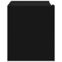 Mesitas de noche de pared 2 unidades negra 45x30x35 cm de , Mesitas de noche - Ref: Foro24-848314, Precio: 70,45 €, Descuento: %