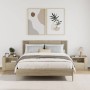 Mesitas de noche de pared 2 unidades roble Sonoma 45x30x35 cm de , Mesitas de noche - Ref: Foro24-848316, Precio: 68,35 €, De...
