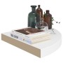 Estantes flotantes de esquina 4 uds MDF blanco 35x35x3,8 cm en Estanterías | Comprar online en Foru.es