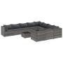 Set de sofás de jardín 11 pzas y cojines ratán sintético gris de , Conjuntos de jardín - Ref: Foro24-3308338, Precio: 745,64 ...
