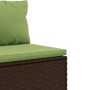 Set de sofás de jardín 10 pzas y cojines ratán sintético marrón de , Conjuntos de jardín - Ref: Foro24-3308310, Precio: 766,8...