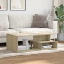Mesa de centro madera de ingeniería roble Sonoma 102x55x35 cm de , Mesas de centro - Ref: Foro24-848012, Precio: 66,45 €, Des...