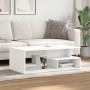 Mesa de centro madera de ingeniería blanco 102x55x35 cm de , Mesas de centro - Ref: Foro24-848010, Precio: 73,19 €, Descuento: %
