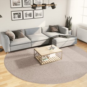 Alfombra peluda de pelo largo moderna PAMPLONA beige Ø 280 cm de , Alfombras - Ref: Foro24-375227, Precio: 165,83 €, Descuent...