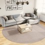 Alfombra peluda de pelo largo moderna PAMPLONA beige Ø 280 cm de , Alfombras - Ref: Foro24-375227, Precio: 165,83 €, Descuent...