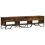 Mueble de TV madera de ingeniería roble ahumado 180x34x41 cm de , Muebles TV - Ref: Foro24-848576, Precio: 77,39 €, Descuento: %