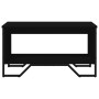 Mesa de centro madera de ingeniería negra 75x51x40 cm de , Mesas de centro - Ref: Foro24-848484, Precio: 51,39 €, Descuento: %