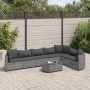 Set de sofás de jardín y cojines 8 piezas ratán sintético gris de , Conjuntos de jardín - Ref: Foro24-3308386, Precio: 541,26...