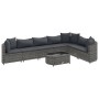Set de sofás de jardín y cojines 8 piezas ratán sintético gris de , Conjuntos de jardín - Ref: Foro24-3308386, Precio: 541,26...