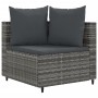Set de sofás de jardín y cojines 8 piezas ratán sintético gris de , Conjuntos de jardín - Ref: Foro24-3308386, Precio: 541,26...
