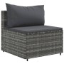 Set de sofás de jardín y cojines 8 piezas ratán sintético gris de , Conjuntos de jardín - Ref: Foro24-3308386, Precio: 541,26...