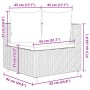 Set de sofás de jardín 4 pzas y cojines ratán sintético gris de , Conjuntos de jardín - Ref: Foro24-3308367, Precio: 249,84 €...
