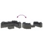 Set de sofás de jardín 7 pzas con cojines ratán sintético gris de , Conjuntos de jardín - Ref: Foro24-3308378, Precio: 481,59...