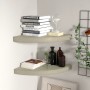 323926  Floating Corner Shelves 2 pcs Oak 35x35x3,8 cm MDF en Estanterías | Comprar online en Foru.es