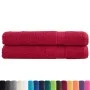 Toallas premium SOLUND 2 unidades rojo 100x200 cm 600 gsm de , Toallas - Ref: Foro24-137413, Precio: 57,18 €, Descuento: %