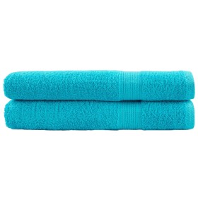 Toallas de sauna SOLUND 2 unidades turquesa 80x200 cm 600 gsm de , Toallas - Ref: Foro24-137458, Precio: 44,10 €, Descuento: %