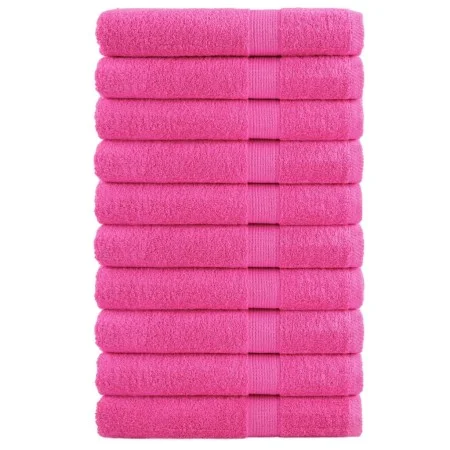 Toallas premium SOLUND 10 unidades rosa 100x200 cm 600 gsm de , Toallas - Ref: Foro24-137535, Precio: 229,59 €, Descuento: %