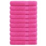 Toallas premium SOLUND 10 unidades rosa 100x200 cm 600 gsm de , Toallas - Ref: Foro24-137535, Precio: 243,79 €, Descuento: %
