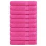 Toallas premium SOLUND 10 unidades rosa 100x200 cm 600 gsm de , Toallas - Ref: Foro24-137535, Precio: 229,59 €, Descuento: %