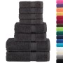 Juego de toallas premium SOLUND 8 unidades antracita 600 gsm de , Toallas - Ref: Foro24-137537, Precio: 56,12 €, Descuento: %