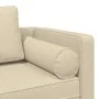 Sofá diván con cojines tela crema de , Divanes - Ref: Foro24-4007584, Precio: 166,17 €, Descuento: %