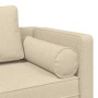 Sofá diván con cojines tela crema de , Divanes - Ref: Foro24-4007584, Precio: 169,73 €, Descuento: %