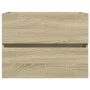 Armario de lavabo contrachapada roble Sonoma 60x38,5x45 cm de , Muebles de baño - Ref: Foro24-849636, Precio: 44,84 €, Descue...