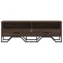 Mueble de TV madera de ingeniería marrón roble 122x34x41 cm de , Muebles TV - Ref: Foro24-848583, Precio: 73,08 €, Descuento: %
