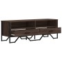 Mueble de TV madera de ingeniería marrón roble 122x34x41 cm de , Muebles TV - Ref: Foro24-848583, Precio: 73,08 €, Descuento: %